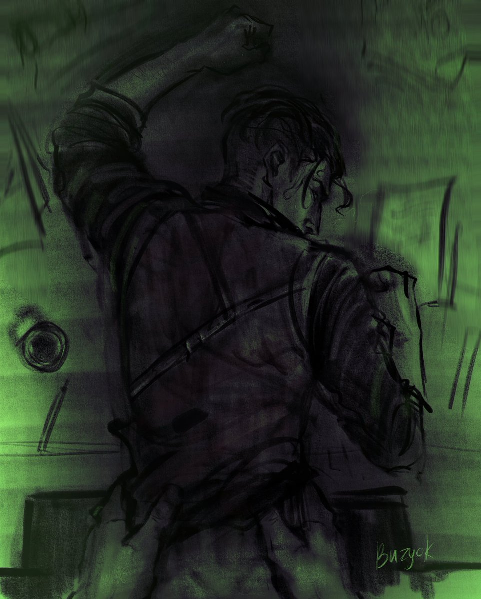 Lilioti20's tweet photo. Quick sketch for #bottomsilcoweek
A little bit late 😅
#silco #vander #vanco #zaundads #arcane #fanart https://t.co/tS2fXKoxvb