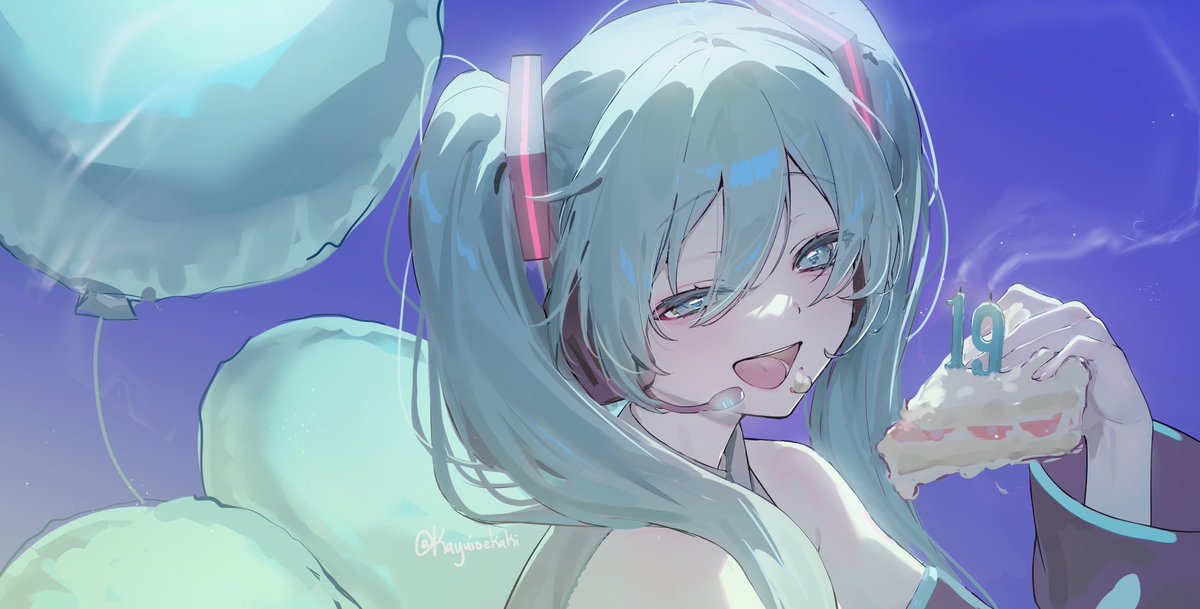 kayuioekaki's tweet photo. #初音ミク生誕祭2026
愛してる！ https://t.co/6QFVYItyqP