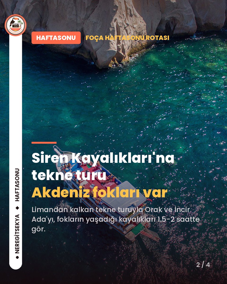 neregitsekya's tweet photo. İzmir'e 45 dakika ama başka bir dünya gibi 🌊

#neregitsekya #gezilecekyerler #foça #izmir #haftasonukaçamağı https://t.co/uwRAa6ganC