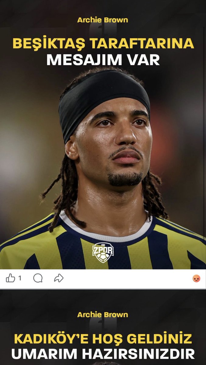 Mustafkilincl3's tweet photo. 🗣️ Archie Brown: Beşiktaş derbisi için taraftarımıza mesajım yok. Onların taraftarına mesajım var. Kadıköy’e hoş geldiniz, umarım hazırsınızdır.

Bu büyük konuşmanın tek sebebini hakemlere güvenmene bağlıyorum .

Bu arada  Kadıköy bizim için deplasman değil ,abilerine sor istersen .!