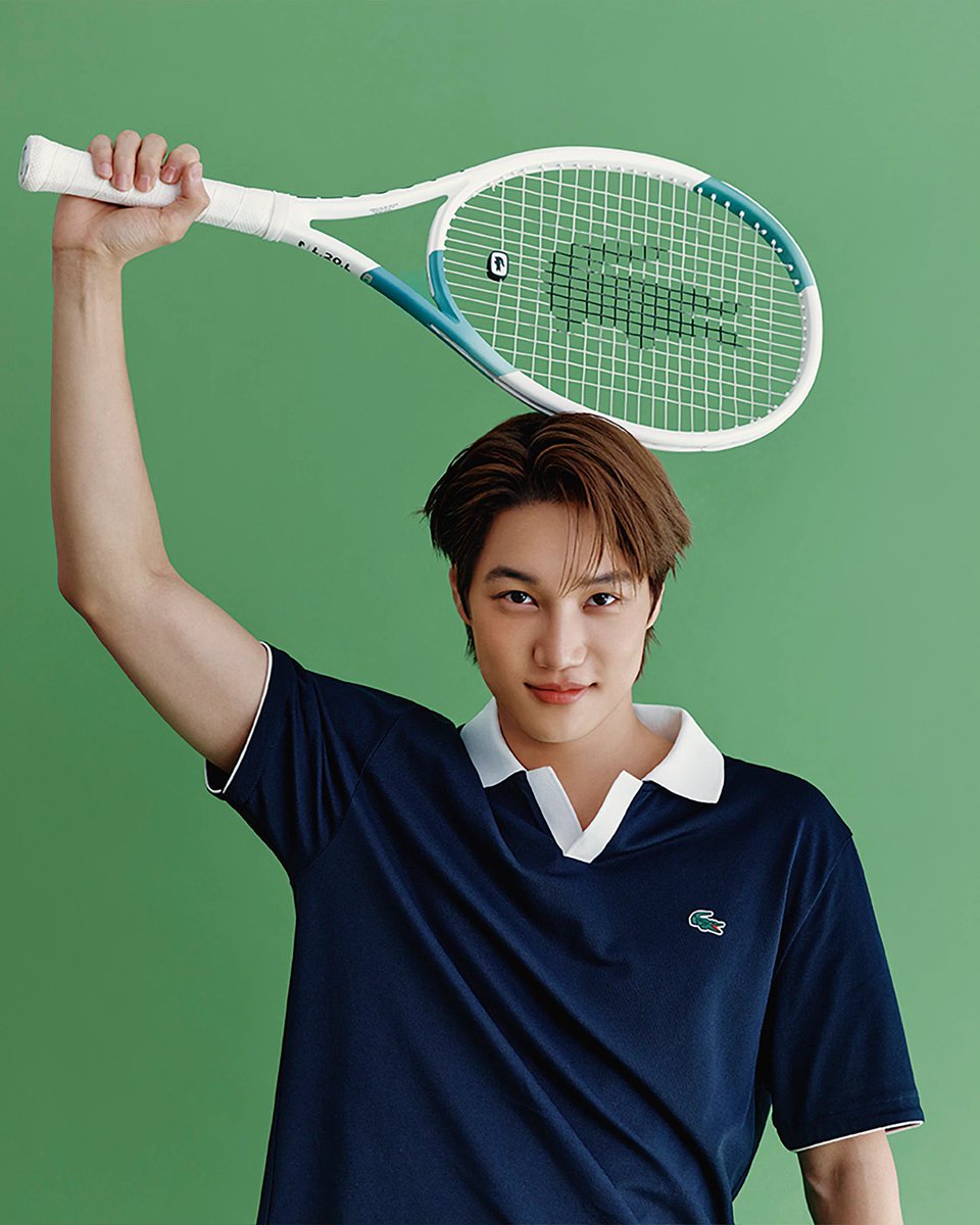 nothingonini's tweet photo. NEW KAI X LACOSTE PICS 💚
jongin the model that you are https://t.co/l0N6VCyExU