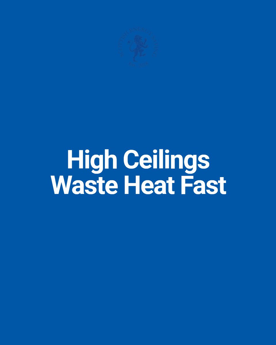 ScotlandEnergy's tweet photo. High ceilings make heating costly. Infrared warms people and surfaces directly, so rooms feel comfortable faster. Book a free energy assessment.
Book Your FREE Energy Survey https://t.co/zZsTa5bnnC #InfraredHeating https://t.co/tpeGKsKG1Z