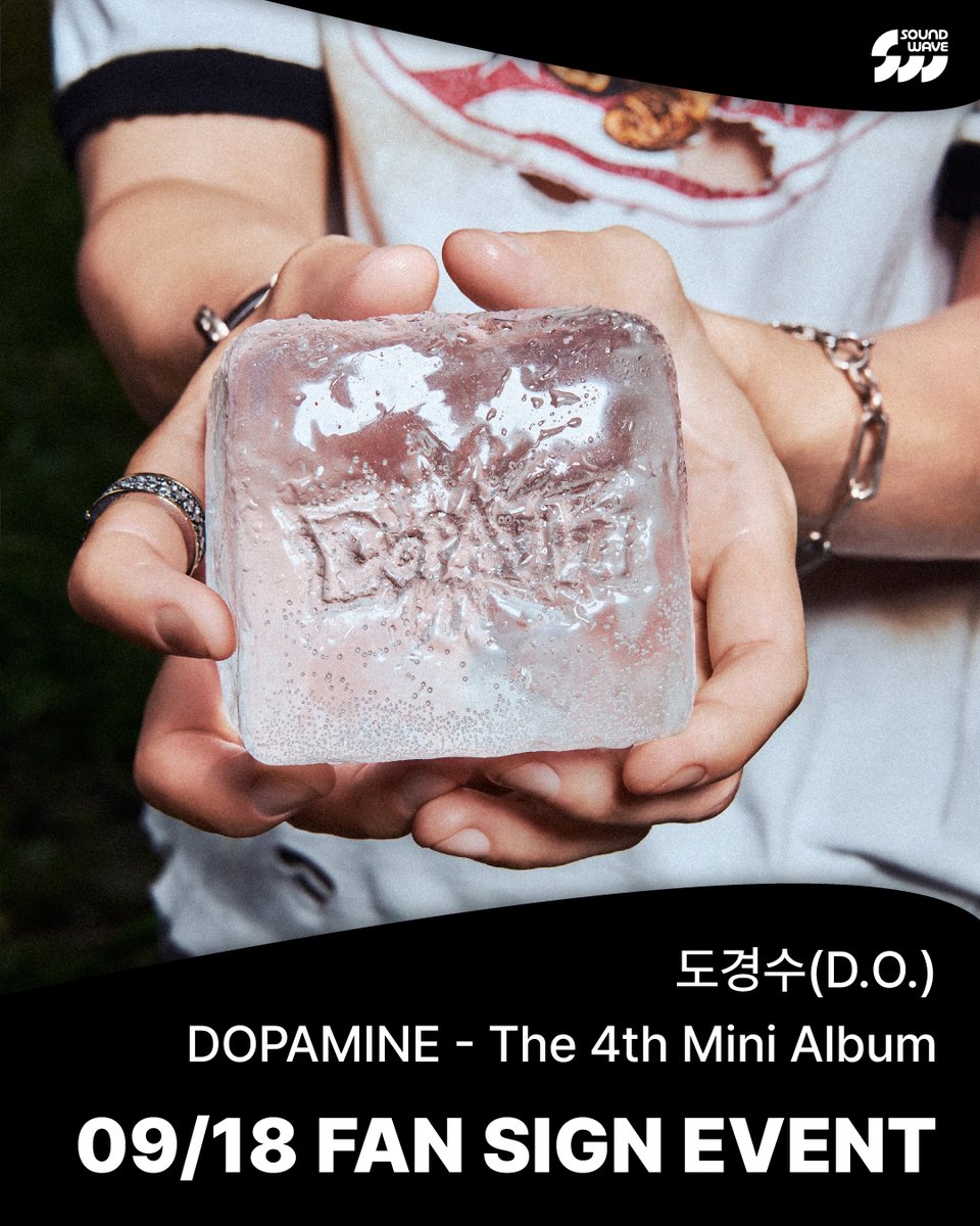soundwave_korea's tweet photo. #도경수 #DOHKYUNGSOO #도파민
The 4th Mini Album #DOPAMINE
FAN SIGN EVENT OPEN

🎁 응모자 전원
대면/영통 - 미공개 셀카 포토카드 경수피스 ver. 랜덤 증정

📢 이벤트 일시 : 9/18(금) 20:00 (KST) / 대면 종료 후

📅 응모 기간 : ~ 9/2(수) 17:59 (KST)

🌊 https://t.co/Pqnob9d288 https://t.co/AfQqqLzi1I