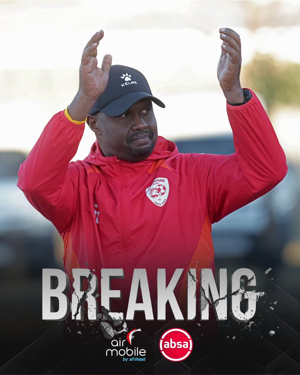 SoccerBeatZA's tweet photo. 🚨 𝐁𝐑𝐄𝐀𝐊𝐈𝐍𝐆! 🦔

SoccerBeat has learnt that Sekhukhune United are set to part ways with Cedric Kaze. 🪓

#AirMobile #PSL #AbsaFootballFridays https://t.co/Te7sbg7e60