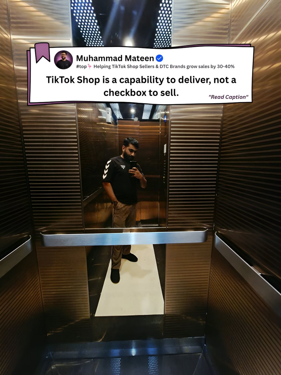 mateen_tts's tweet photo. 🧩Most agencies adding TikTok Shop treat it like a channel.

It's an operation. Creators, affiliates, samples, GMV Max, Shop Performance Score, listings.

Build in house if volume justifies it.
→ White-label if you want it now without the risk.

#tiktokshop #mateenofficially https://t.co/QplX0f9ncJ