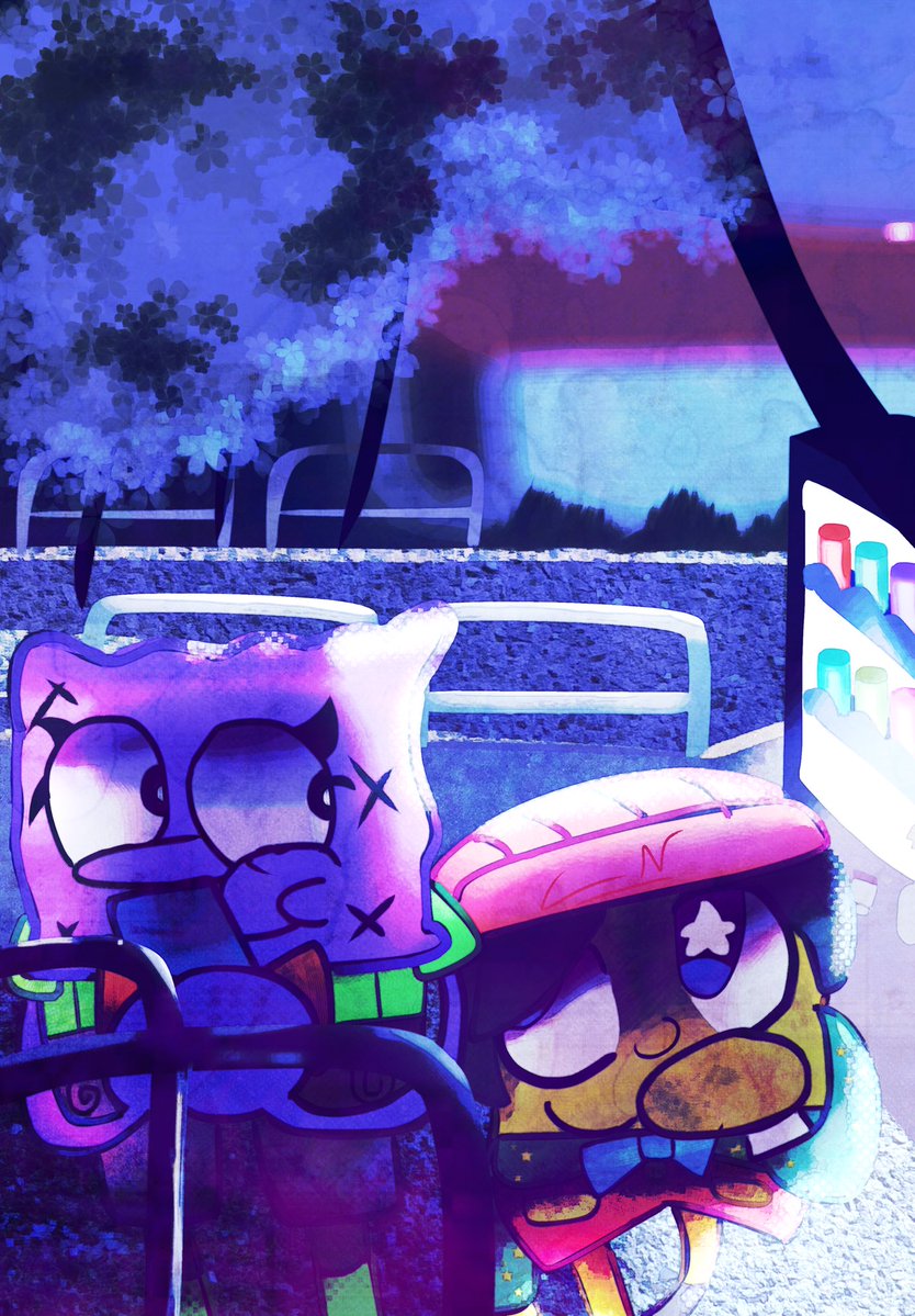 thatonenoun's tweet photo. art dump time
#bikinikorrors #yumeship #spongebob #fnf #oc https://t.co/HWWXnCOxyG