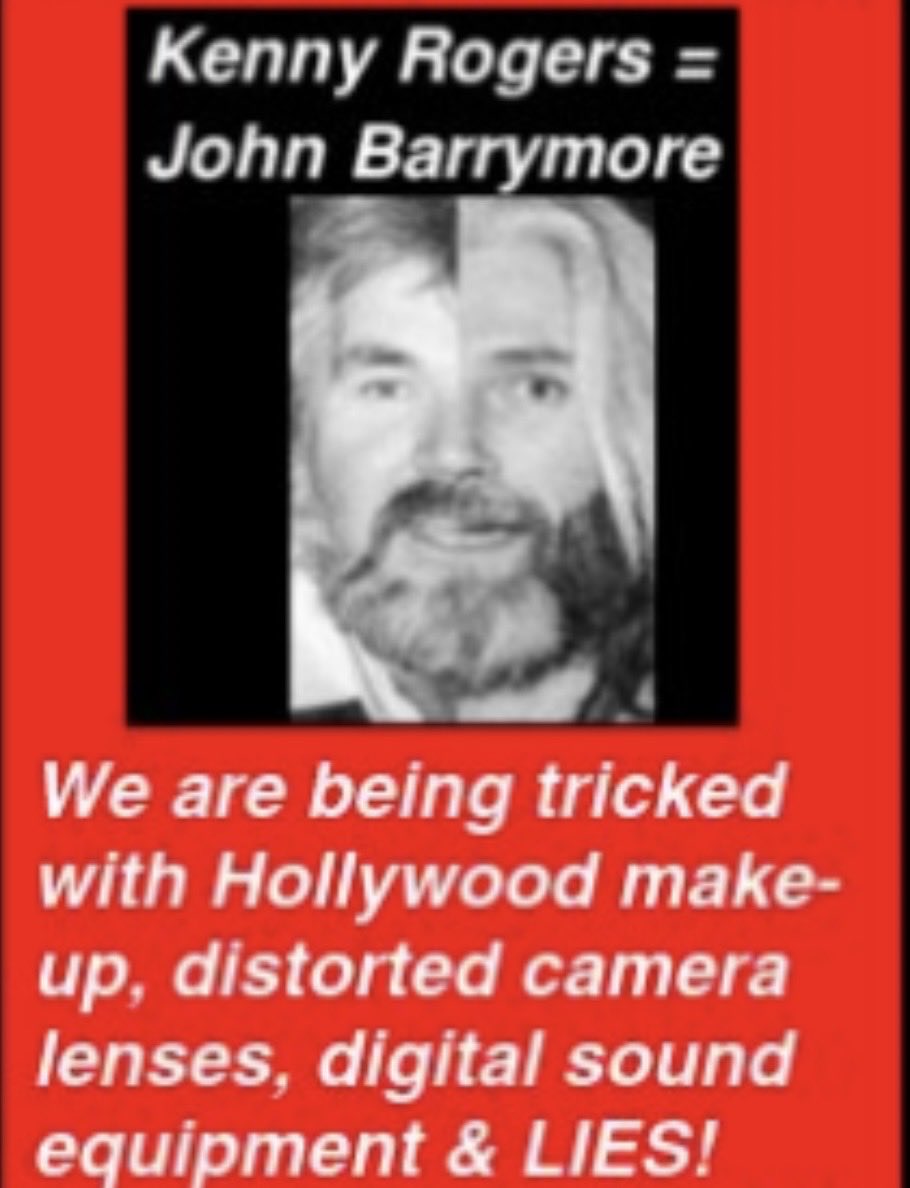 myfriendblondie's tweet photo. Kenny Rogers is John Barrymore.
Dolly Parton is Jaid Barrymore. 
Drew Barrymore’s parents. https://t.co/W0haTfU4RH