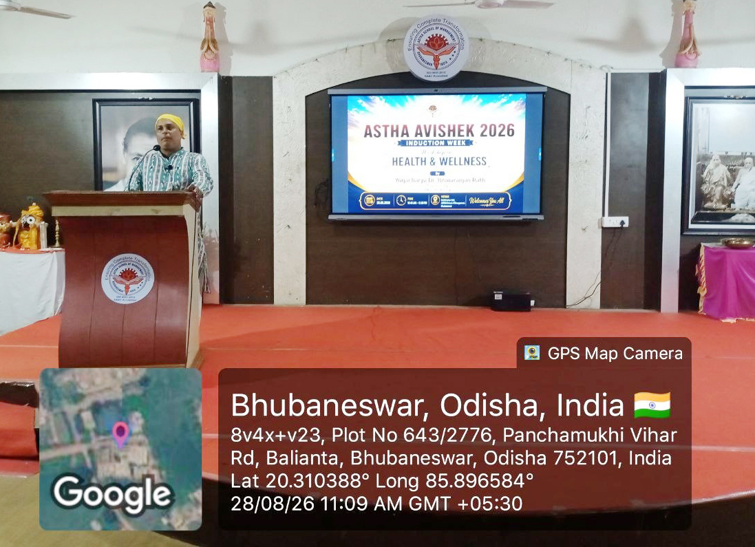of_Astha's tweet photo. ASTHA AVISHEK–2026 | Induction Week – Day 3 | 28th August 2026
Day 3 began with an invigorating Yoga Session by Dr. Ashok Kumar Panda, followed by an insightful Health & Wellness Workshop by Yogacharya Dr. Biswaranjan Rath, coordinated by Prof. Priyanka Jena.
#astha
#MBA #MCA https://t.co/zMU2saTk2c