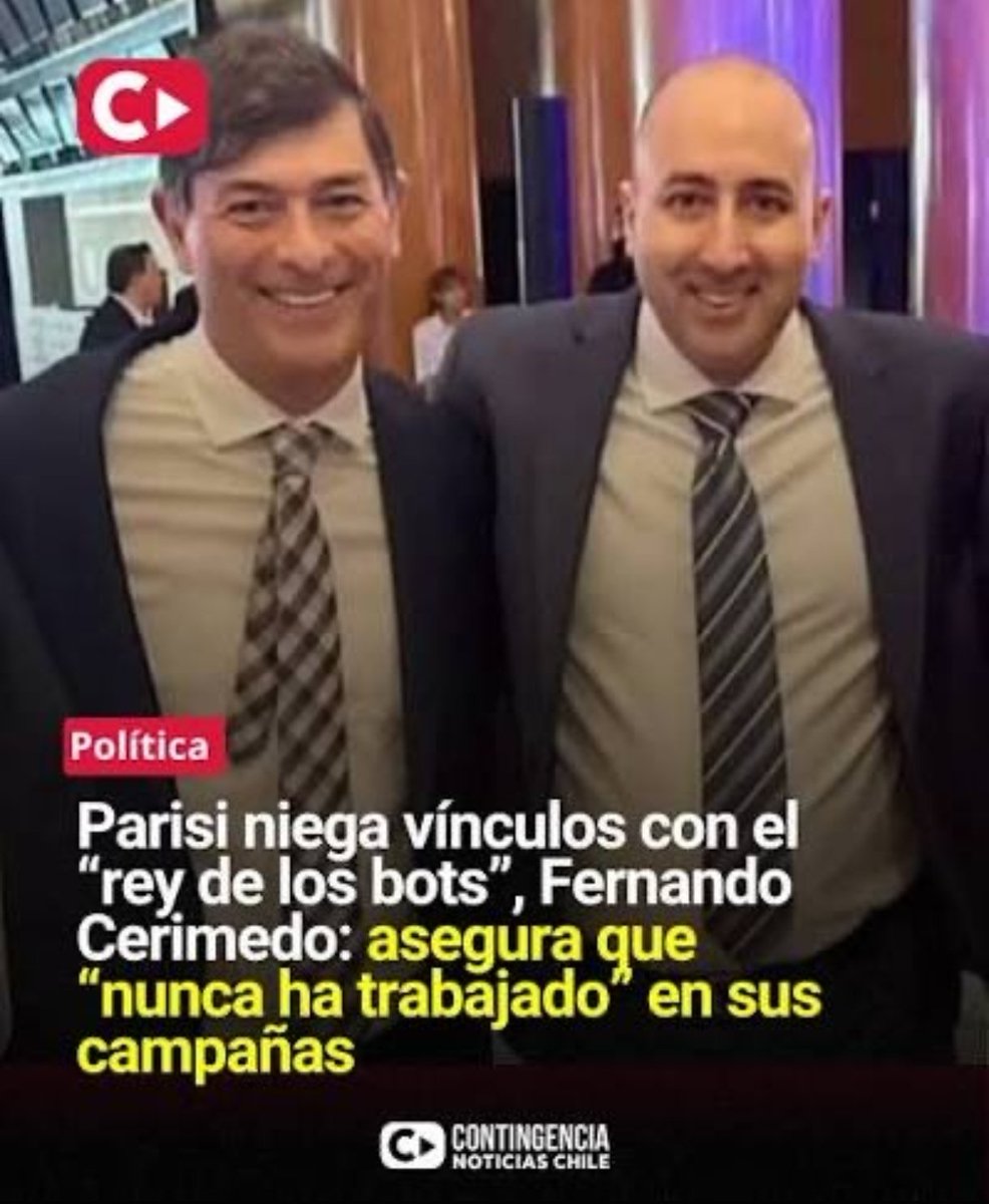 crovanos's tweet photo. "Ni fatcho ni comunatcho" sólo amigo de las granjas de bots que engañan y manipulan elecciones 
@PamJiles @ChilePdg https://t.co/GxTQuSNhBa
