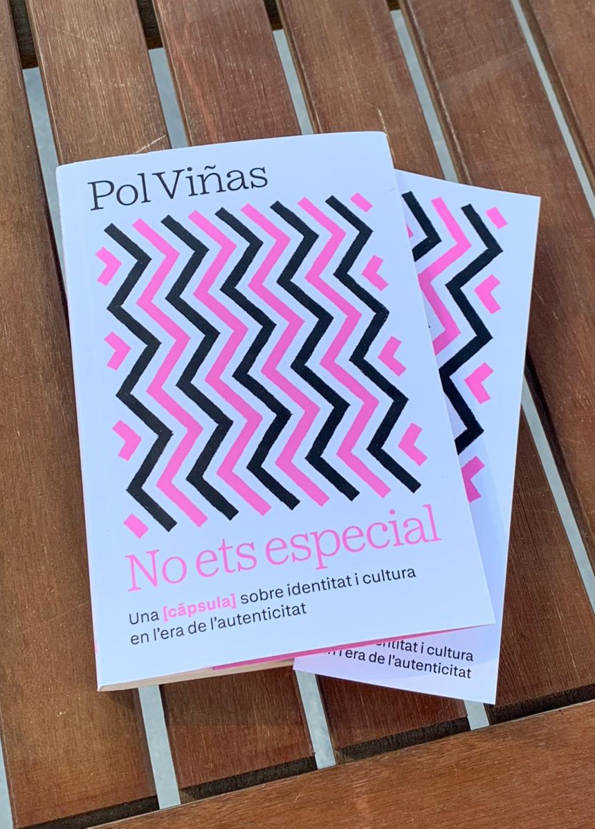 vejotty's tweet photo. 📖 «No ets especial», una càpsula sobre identitat i cultura en l'era de l'autenticitat. (@arallibres).

El 8 de setembre a llibreries! 🩷🥂 https://t.co/R6Imu44B0w