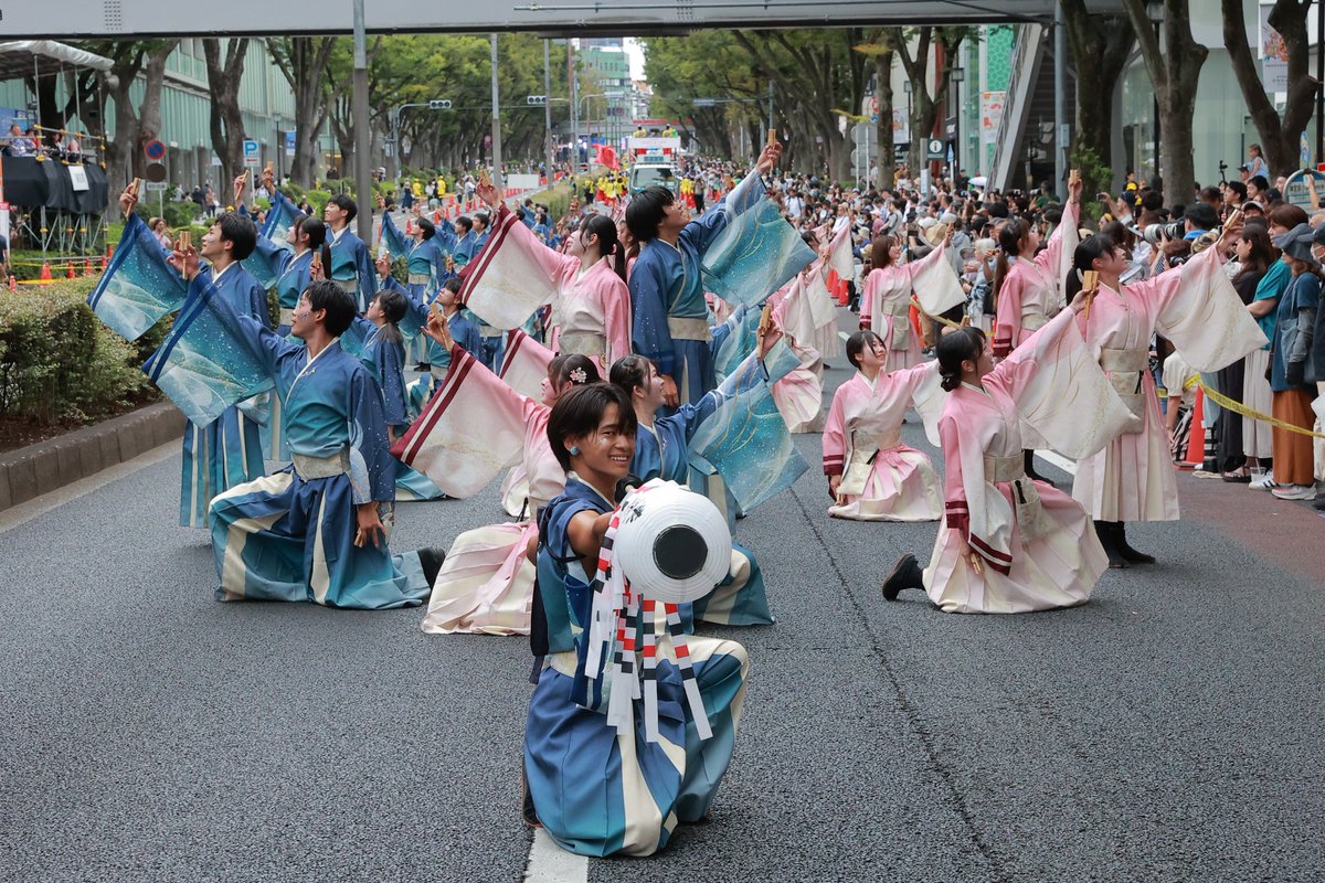 umi_A350's tweet photo. 2026.8.29~30

原宿表参道元氣祭　スーパーよさこい
早稲田よさこいチーム　東京花火さん

NHK前と表参道にて、カメラマンをさせていただきました。
貴重な機会をありがとうございました！

#原宿表参道元氣祭スーパーよさこい
#スーパーよさこい
#スパよさ
#早稲田大学よさこいチーム東京花火
#東京花火