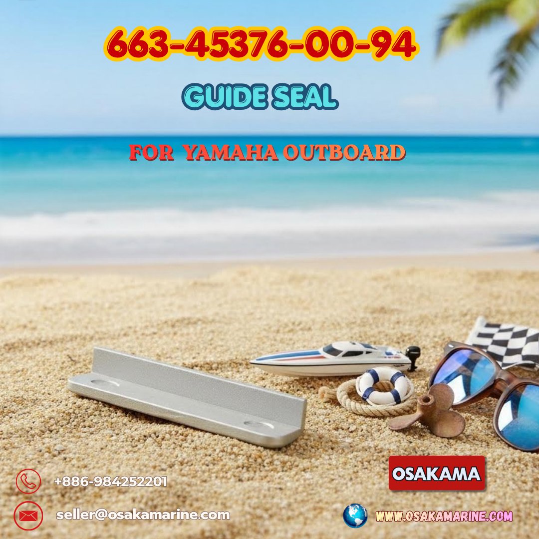 OsakaMarine's tweet photo. β YAMAHA LOWER UNIT GUIDE SEAL β 663-45376-00-94 β
πhttps://t.co/dfJDZFWrFT
#Yamaha #YamahaOutboard #YamahaParts #YamahaMarine #OutboardParts #LowerUnit #LowerUnitParts #LowerUnitRepair #GearcaseParts #GuideSeal #SealDamper #YamahaLowerUnit #OutboardRepair https://t.co/4YJdkFKAbm
