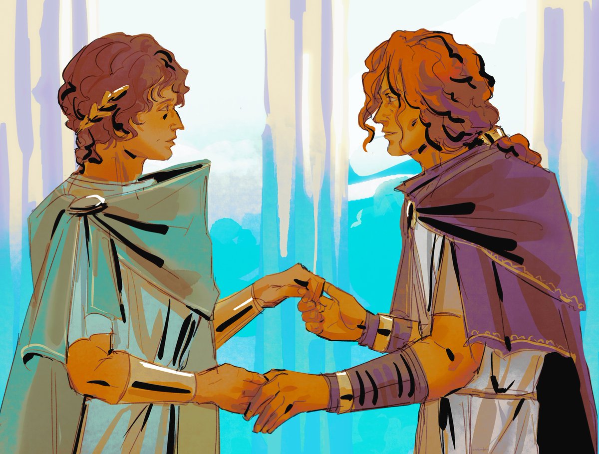 snekoden's tweet photo. glad to see you
#neoptolemus #telemachus https://t.co/1W55Qp2zAl