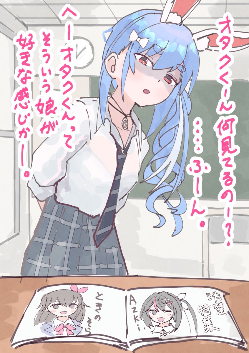 roya247's tweet photo. #今月描いた絵を晒そう 
ギャルぺこちゃんたくさん描きました https://t.co/OaV5uxs7lU