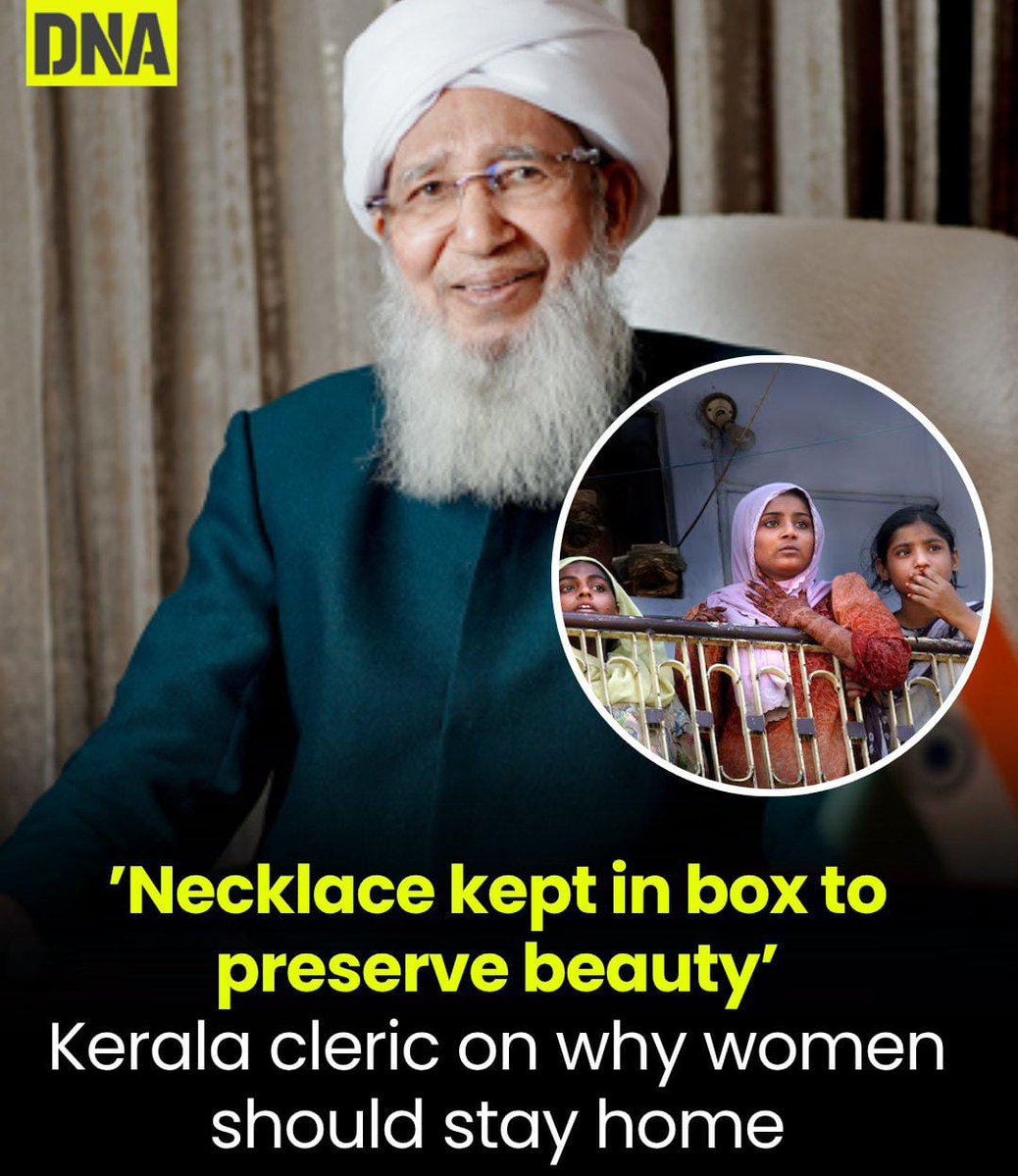 AnoopKaippalli's tweet photo. "Muslim women must remain confined to homes." - Keralam Muslim outfit Samastha

The response?
CM V.D. Satheesan: 🤐
Rahul Gandhi &amp; Congress Ecosystem: 🤐
Opposition leaders: 🤐

'Smash the patriarchy' not applicable for Keralam? https://t.co/OchsZE5jZQ