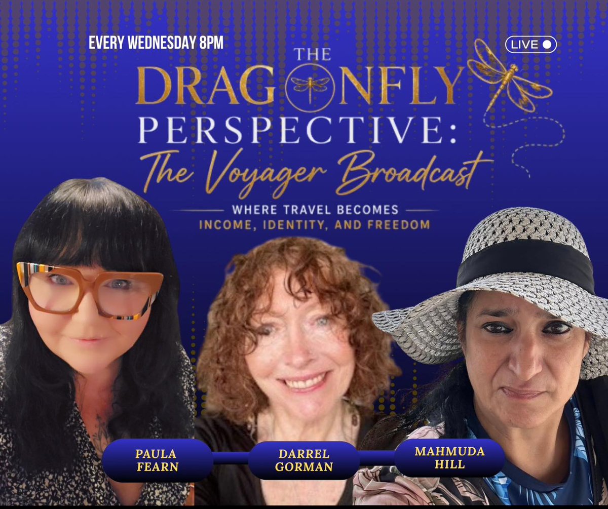 swan_eagle's tweet photo. Every journey starts with a conversation. Join The Dragonfly Perspective live every Wednesday at 8pm UK for real talks about travel, opportunities and choices that open new doors. Where would you go tomorrow? https://t.co/Yxc1H1A1OZ