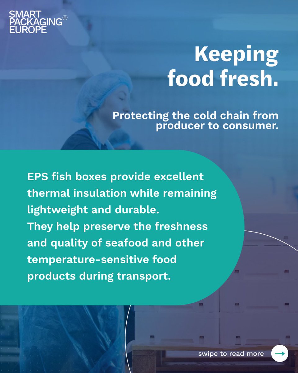 SmartPackEU's tweet photo. Why is EPS used for food, healthcare and protective packaging?
Because every application has different requirements.
Discover how EPS helps protect products across the supply chain in our latest publication.

📖 https://t.co/zOsHgv5yv4
#SmartPackaging #Packaging #EPS https://t.co/ecLKhlQ7Mc