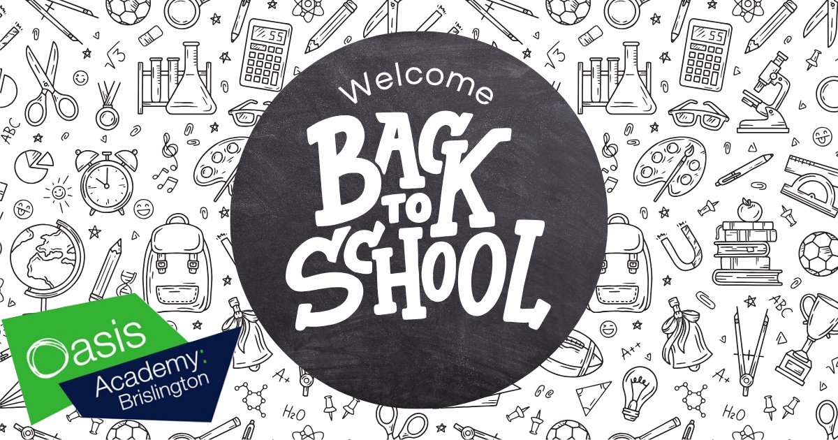 OABrislington's tweet photo. 📣 Back to School at OAB!

We're looking forward to welcoming all students back for another exciting academic year. 

Term 1 Start Dates
🔹 1 Sept: INSET Day
🔹 2 Sept: Year 7 only
🔹 3 Sept: All students return

Please note these dates may differ from other local schools. https://t.co/DxKRCPVtK5