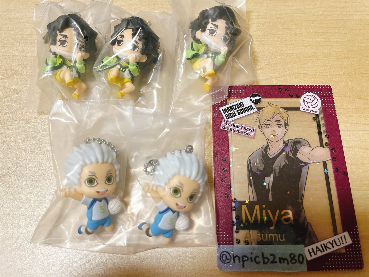 npicb2m80's tweet photo. 譲渡　ハイキュー  でふぉフィグ

譲：佐久早③星海②

求：定価+送料

検索からでもお気軽にお声掛けください
よろしくお願いいたします https://t.co/TCOUHUmVxb