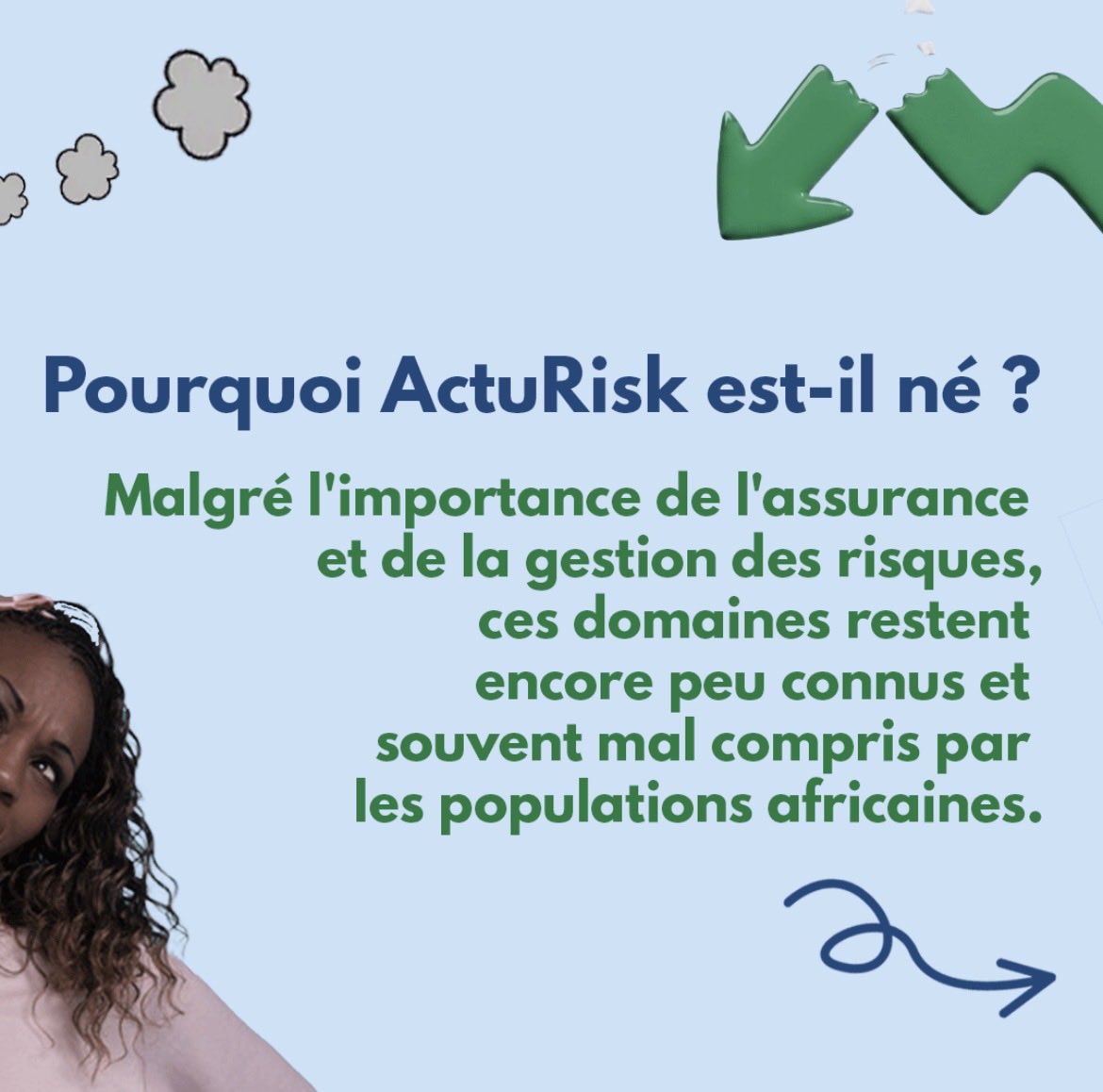 ActuRisk's tweet photo. Et si comprendre l'assurance et la gestion des risques n'était plus réservé aux experts ?
En Afrique, l'assurance, l'actuariat et la gestion des risques restent des domaines mal compris, souvent perçus comme complexes, techniques, réservés à une élite. https://t.co/eJOjtUq8WT
