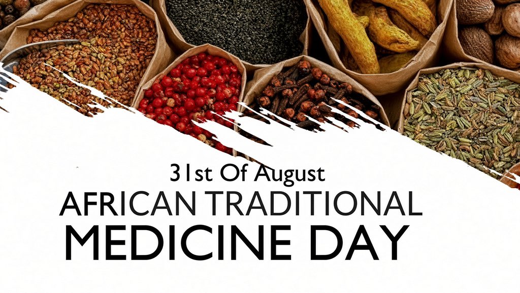 HerbalistChief's tweet photo. Today is African Traditional Medicine Day. 

Have you tried any form of African traditional medicine before, and was it helpful? https://t.co/xH1JW9JbWn