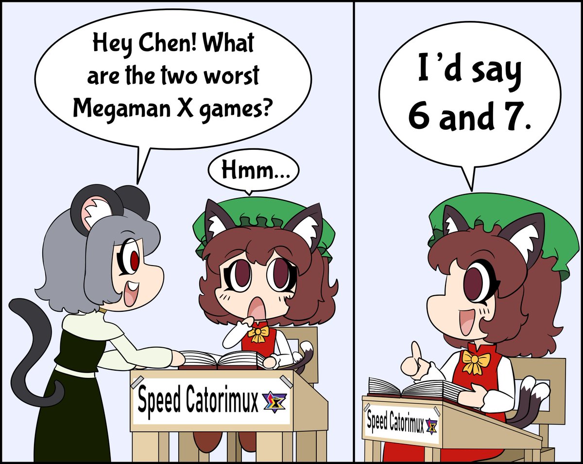 lease_a's tweet photo. Mouse asks the cat a question. https://t.co/MajVTxfAgx
