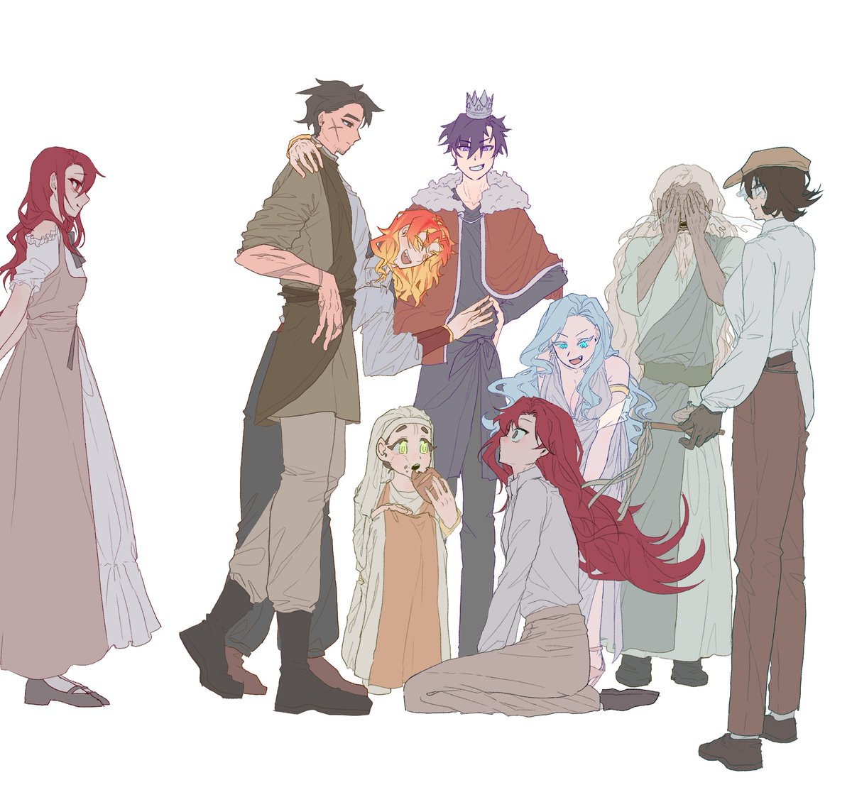 bugajongim's tweet photo. 작년 그림 중에 은근히 인기가 좀 있었던 망되 연성 재업 https://t.co/6gpFnZQogp