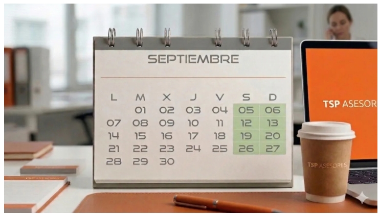 TSPAsesores's tweet photo. 📆🚨 ¡No te olvides de los plazos fiscales y días inhábiles de SEPTIEMBRE 2026! Mantente al día con nuestra última publicación en el blog de TSP Asesores y asegura el cumplimiento de tus obligaciones a tiempo. ¡Más información aquí!⤵️
https://t.co/fDC4ivi02z https://t.co/xSkq7Fepk7