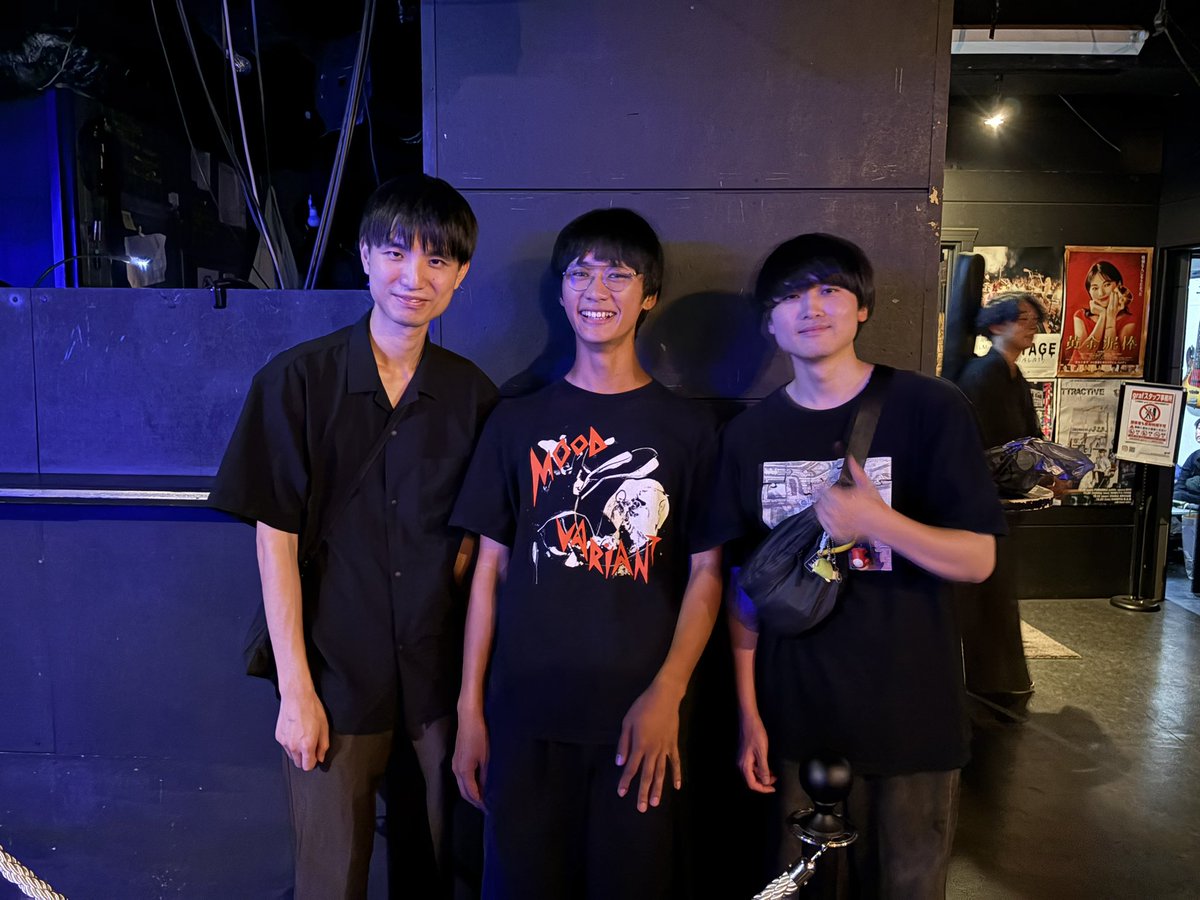 zougame55's tweet photo. 昨夜はお越しくださった皆様ありがとうございました♪

素晴らしいイベントでした🌞👍

そして、スーパードラマー大晟さん、2年間Giant Tortoises at Full Speedでドラムを叩いてくれて本当にありがとうございました！！！！

また会う日まで、どうか健やかに🐢👋 https://t.co/ccoUgo7rM2