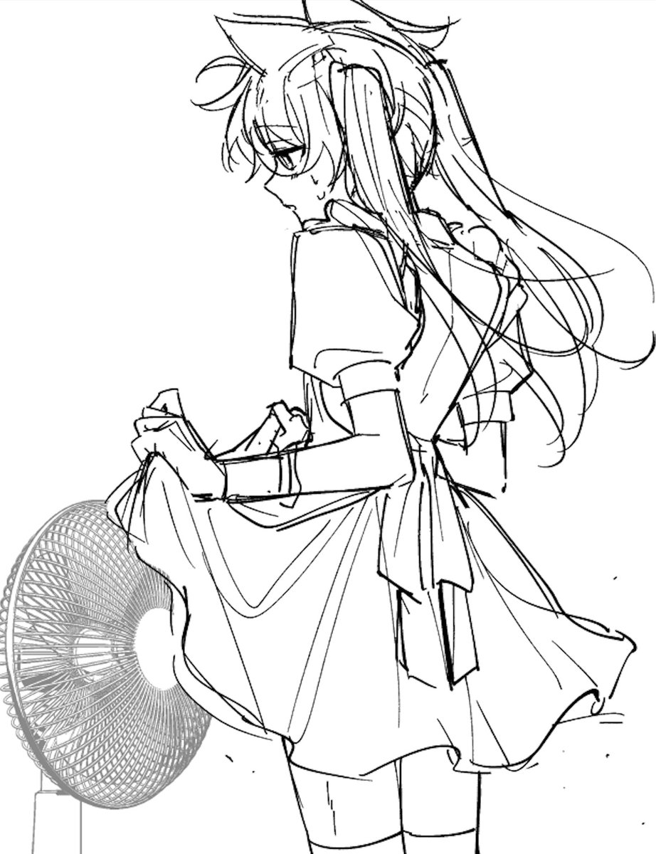 haruhaneai's tweet photo. 暑い日のメイド男子はこれがいい https://t.co/qkqZTIq4kz