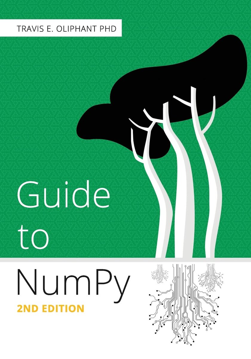 clcoding's tweet photo. Guide to NumPy: 2nd Edition (Free PDF)

Detailed Explanation: https://t.co/2yNfTO3c5Y https://t.co/Luyv2Prrcr