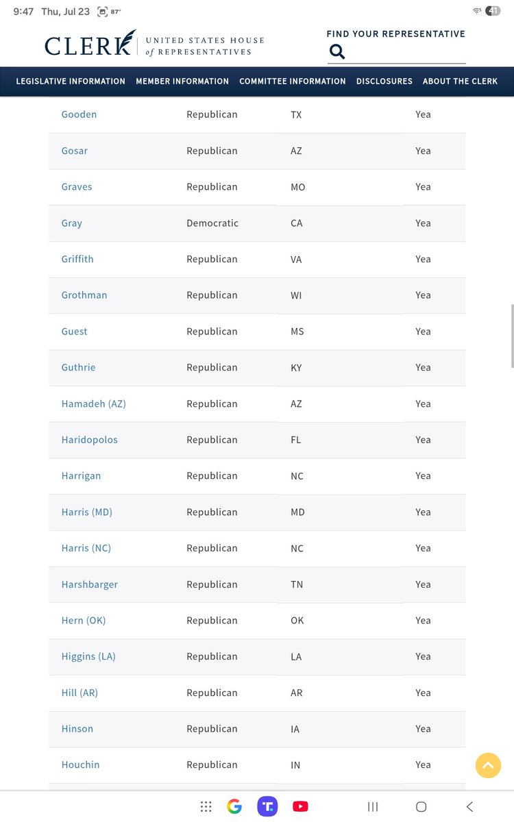 rinker_douglas's tweet photo. Each name of the U.S. "representativess" who committed Treason to combine U.S. Military with the Genocidal Isreali Military. https://t.co/9EBnhAer2L