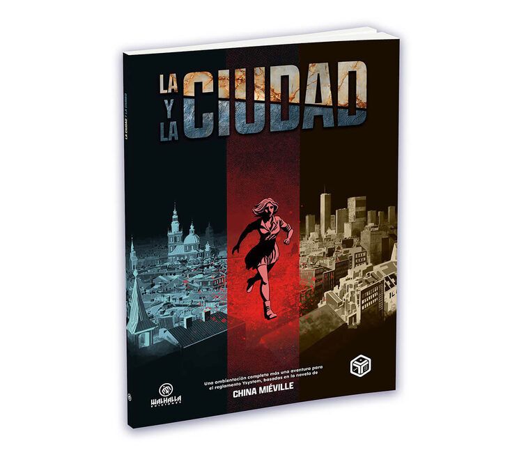WalhallaEd's tweet photo. Si fuiste mecenas de La ciudad y la ciudad, el juego de rol, ya deberías haber recibido el PDF del juego. ¡Y ya estamos en imprenta! https://t.co/fqycJS2KV4 https://t.co/FXbslUvAVA