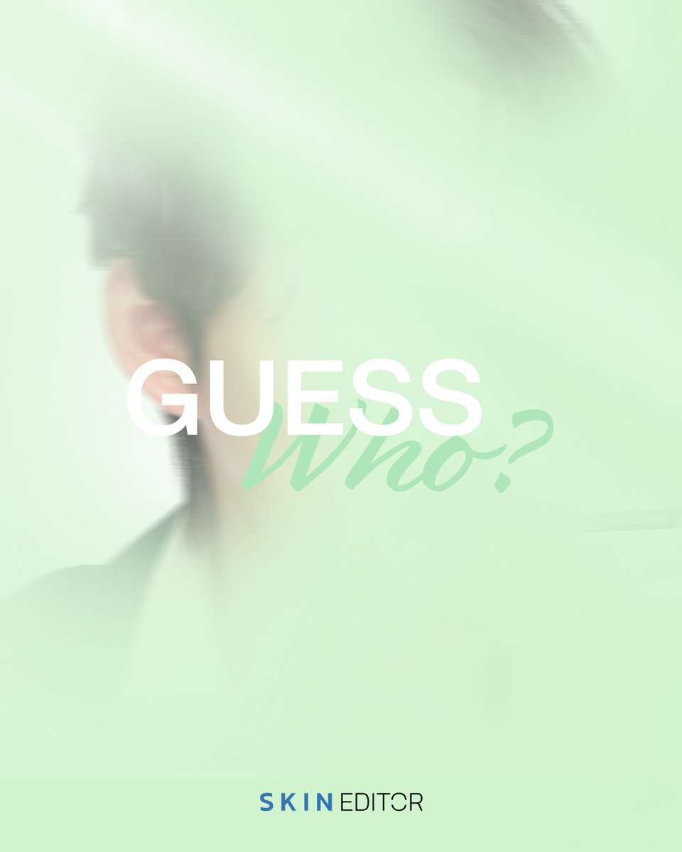 SkinEditorTH's tweet photo. CAN YOU GUESS WHO?

04.09.26

#SkinEditor #มาสก์ดำผสมสด
#TheEditorsPremiumSheetMask https://t.co/yQ7YPlN9BX