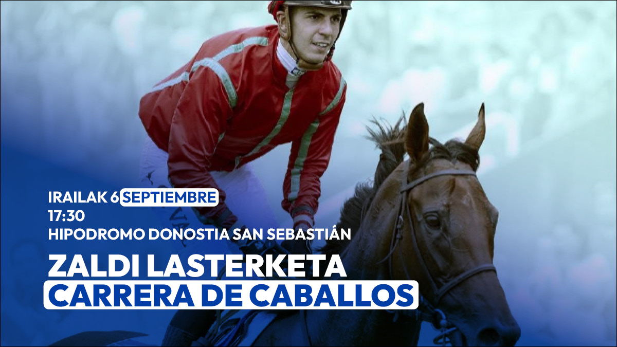 donostia_kirola's tweet photo. 🔥GAUR | HOY
🏆Donostia Kirola Saria
🐎Zaldi Lasterketa | Carrera de Caballos
🏇Hipodromo Donostia
🕔17:00
#DonostiaKirolaDa https://t.co/92ndCnwgqx