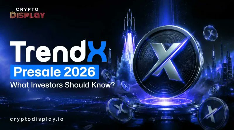 CryptoDisplayio's tweet photo. Trendx Presale 2026: Explore the Solana $TRND Token Sale✨

Explore $TRND, a Solana-based launchpad and trading terminal combining token creation, DeFi tools, and social trend analytics 

For More Update - https://t.co/GFO8DYclc0

#CryptoDisplay #TrendXPresale #TRNDToken #Crypto #TrendX #CryptoProject