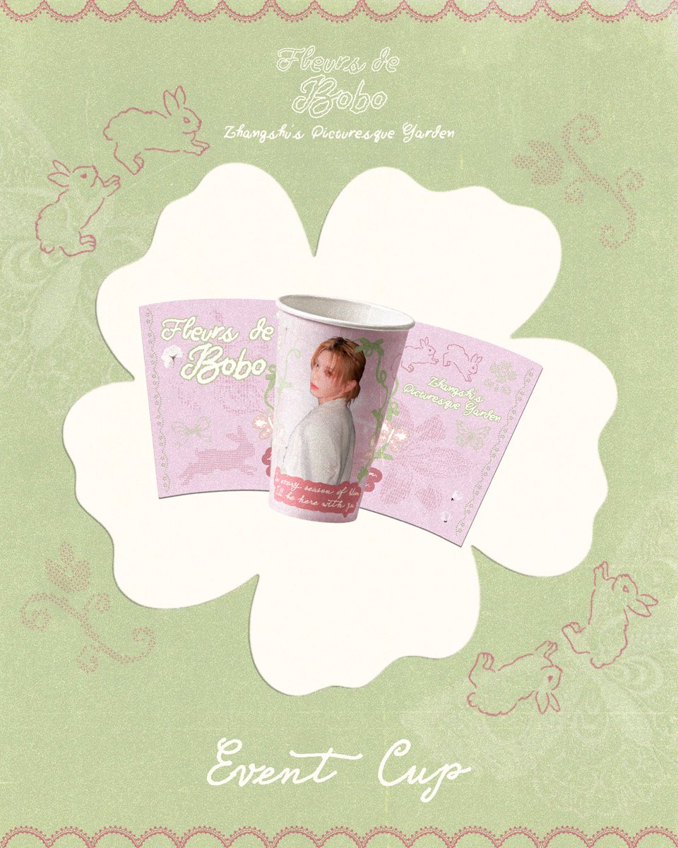 seojeoyakult's tweet photo. Fleurs de Bobo Kit Inclusion Reveal — Event Cup 🫖

The lone gardener's favorite out of the bunch, a memorabilia to remember the joyous day with our beloved Shuaibo! 🐸💚

One thing's for sure, kindness and love will forever prevail and bloom here at Fleurs de Bobo 💐

#FleursdeBobo
#BloomingWithShuaibo
#SHUAIBO #장슈아이보