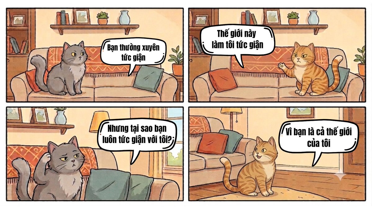 chenchengeth's tweet photo. "Awww" nó toxic mà nó ngọt ❤️

"Because You're my world"

#catlover #cat #meme https://t.co/yrl0HE5dA9
