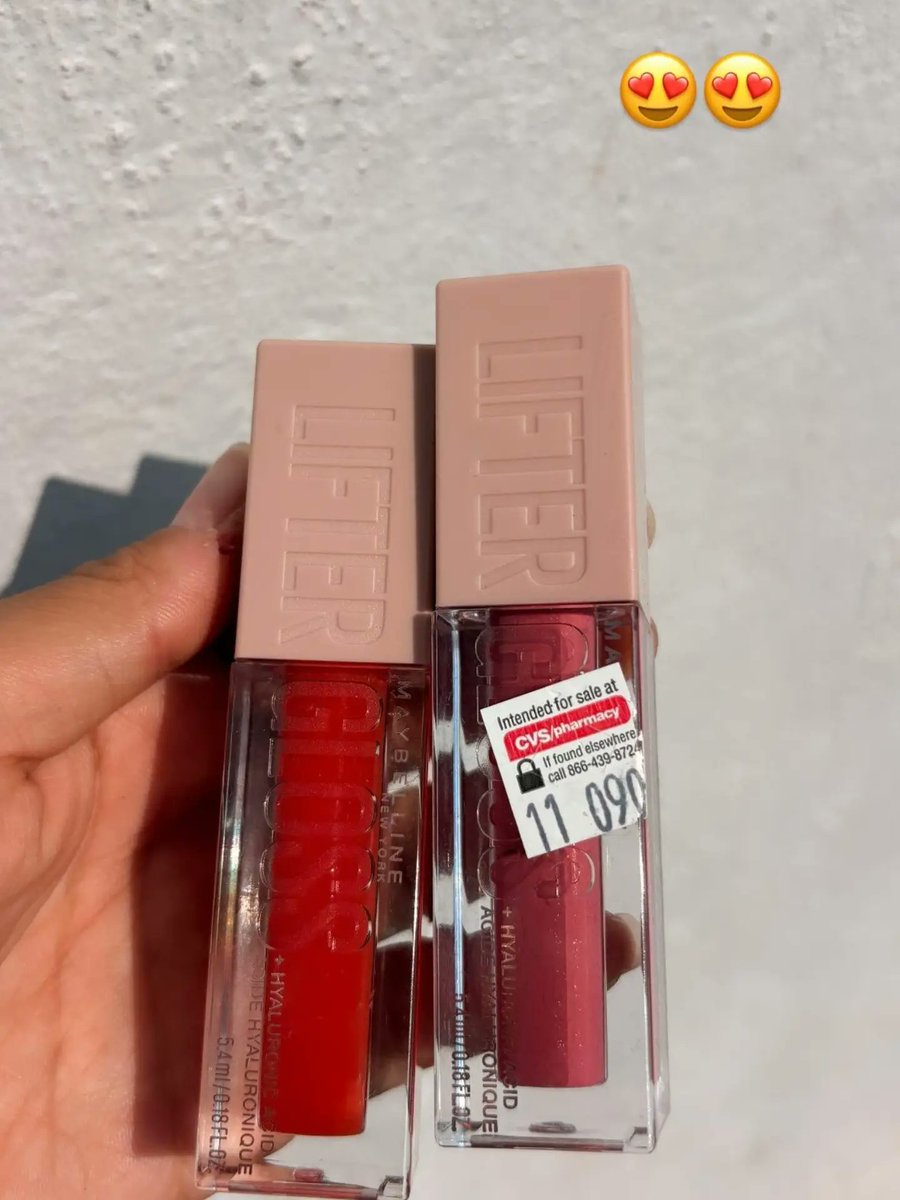 CMGFA's tweet photo. Lifter Gloss Maybelline disponibles. https://t.co/ReXOVJVda8