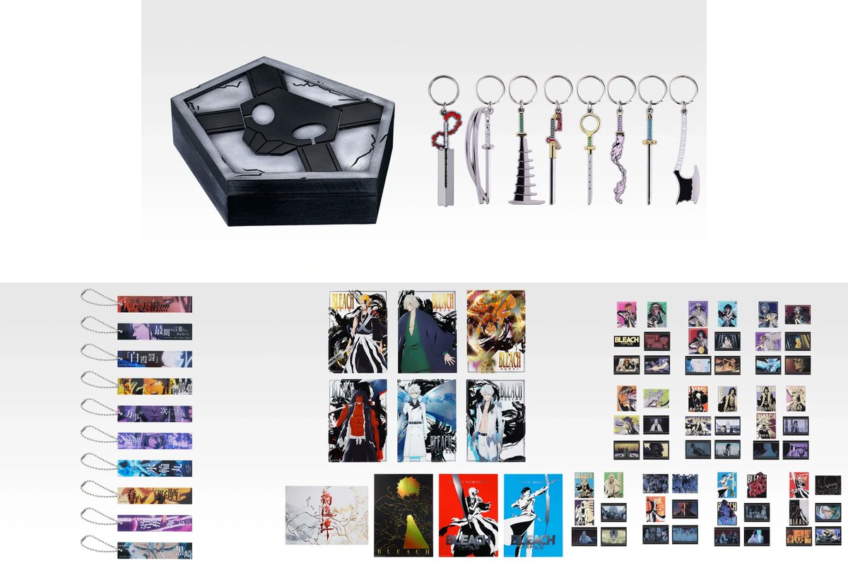BLEACH_infos's tweet photo. ✨全ラインナップが解禁✨

2026年9月19日発売予定

一番くじ BLEACH Stirring Souls vol.5

A賞 黒崎一護 MASTERLISE
B賞 日番谷冬獅郎 MASTERLISE
C賞 四楓院夜一 MASTERLISE
ラストワン賞 更木剣八 MASTERLISE

https://t.co/jws6JrAu2j https://t.co/E5dQvL4dL2