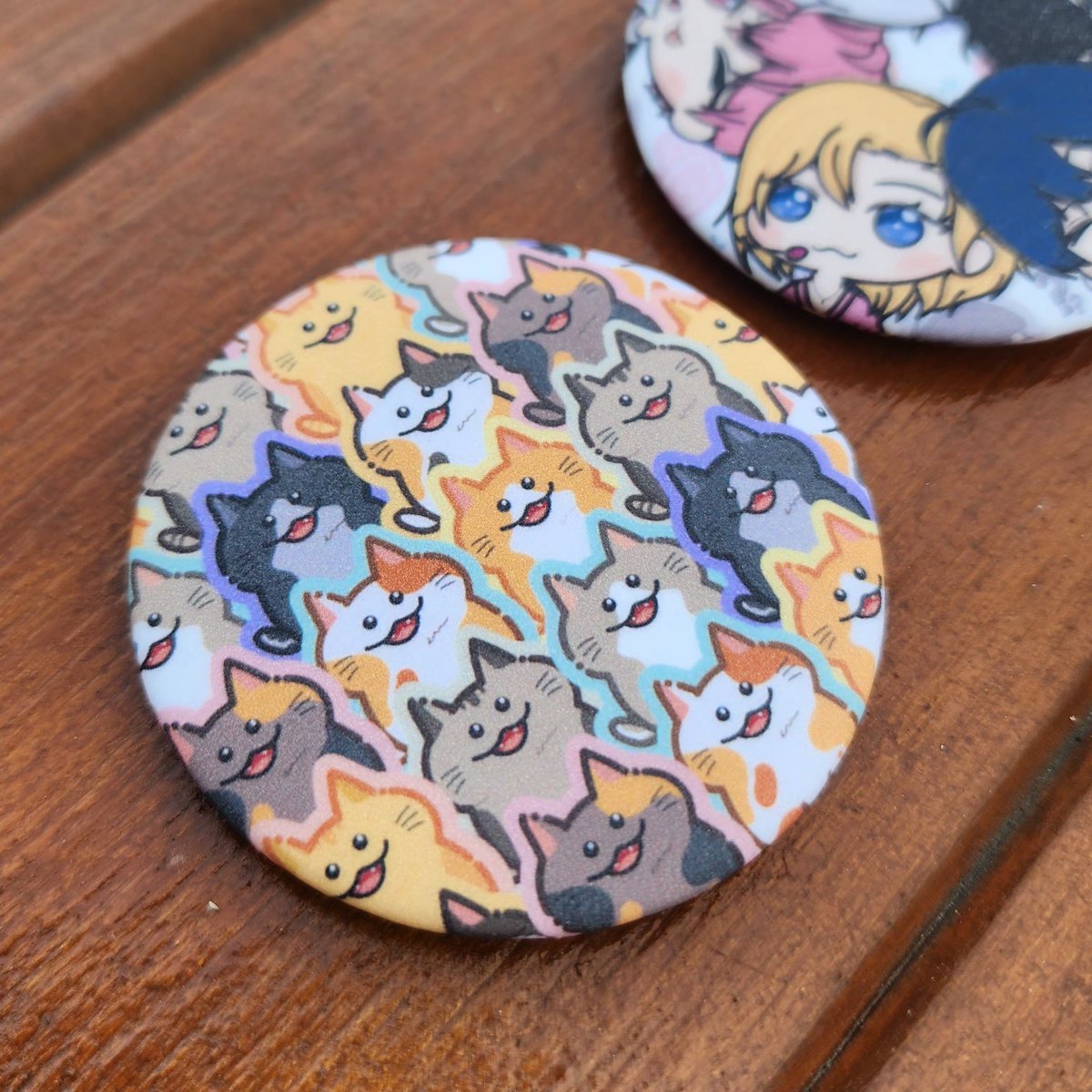 ishanstudio's tweet photo. [Pin Glitter]
Baru pertama kali print pin glitter 😭🫰🏻 #cf23 #plave #cats #GenshinImpactㅤ https://t.co/FjwcbngXmj