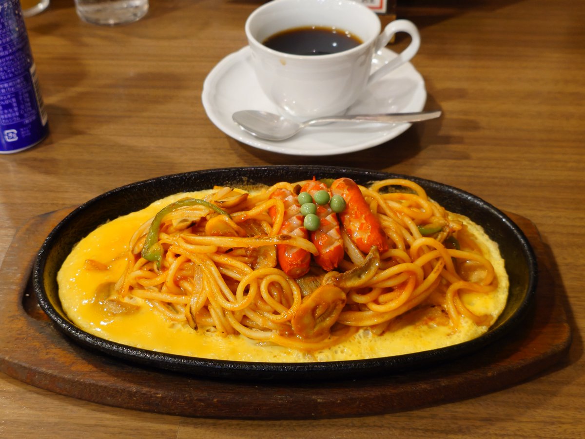 zep11_2002's tweet photo. 今日の昼ごはん　その2
鉄板ナポリタン https://t.co/3XUeQlze8J