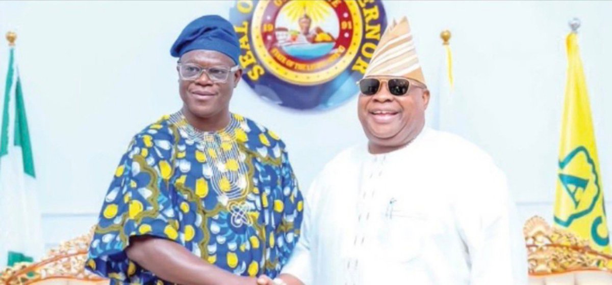 Trendblog0's tweet photo. 2027: “We Are Ready to Work With Governor Adeleke to Deliver Osun Massively for Tinubu” — APC National Secretary Ajibola Basiru Declares. https://t.co/d9DVgXIdd8