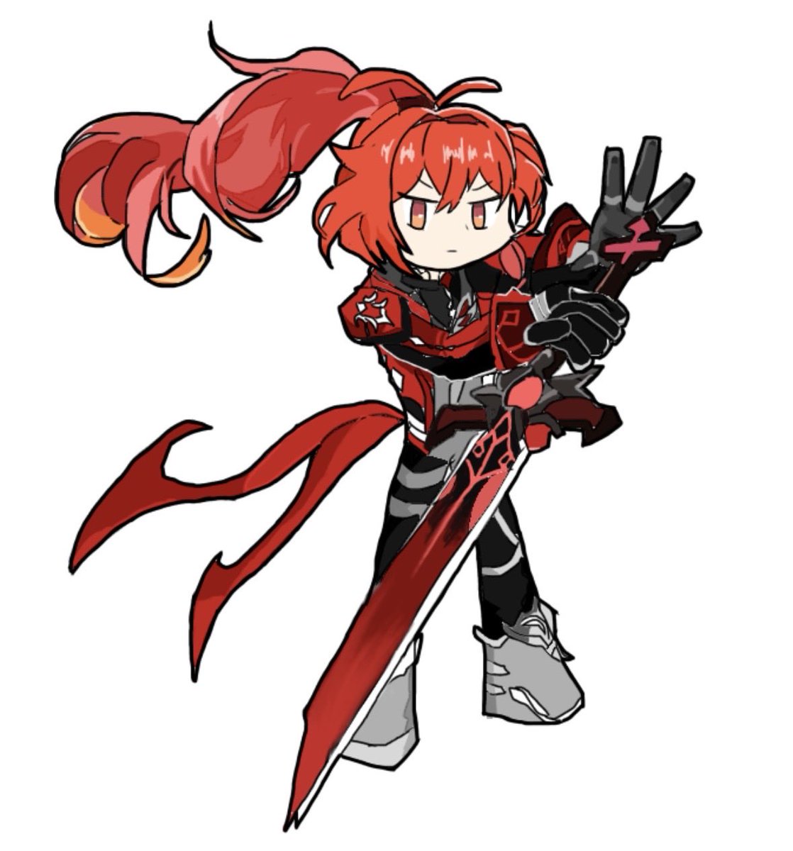 ainatsumikan_'s tweet photo. カートゥーン風に描けるように練習中です
※レドデ立ち絵参考にしてます　#原神 #ディルック https://t.co/kLqwp94yJ2