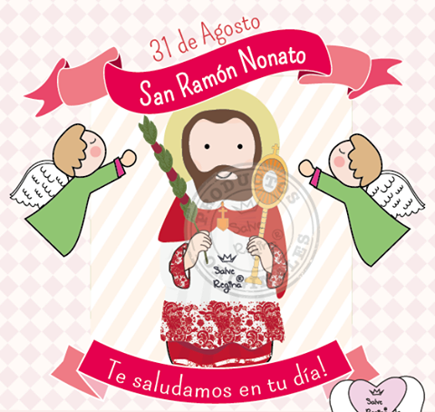 salvereginacaba's tweet photo. SAN RAMÓN NONATO
PROTECTOR DE LAS MADRES Y DE LOS NIÑOS POR NACER
 San Ramón Nonato, protector de las madres y de los niños por nacer, intercede ante Dios por quienes esperan con amor la llegada de un hijo. Acompáñalas durante el embarazo, protégelas en el momento del parto . https://t.co/gnstRdXkbM