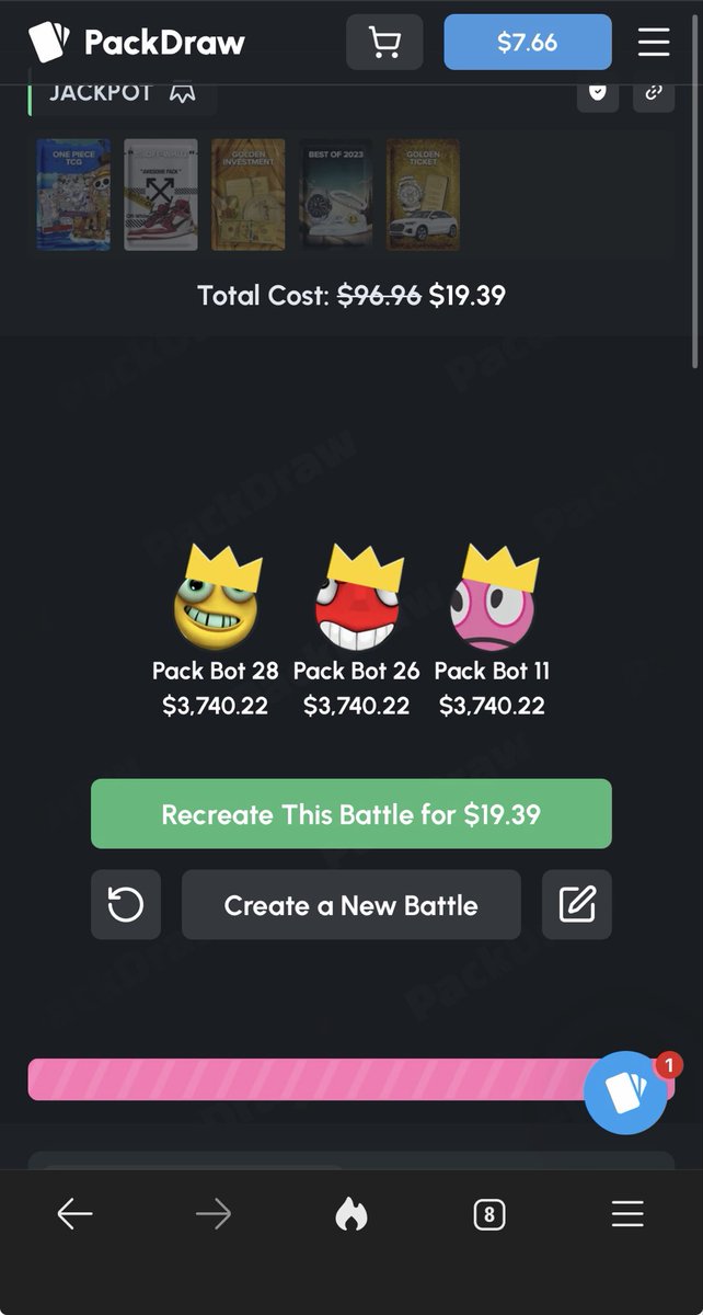 KalikaiX's tweet photo. @PackDraw literally just drains my balance and does this shit all day. Can’t do it anymore! https://t.co/owGgWIUKyA