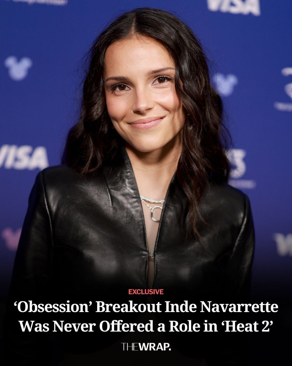 55Hamdy's tweet photo. Inde Navarrette was never offered a role in Michael Mann’s “Heat 2, ” despite rumors. She had one meeting with Mann, but it didn’t progress further. https://t.co/DDXhUI4MxE