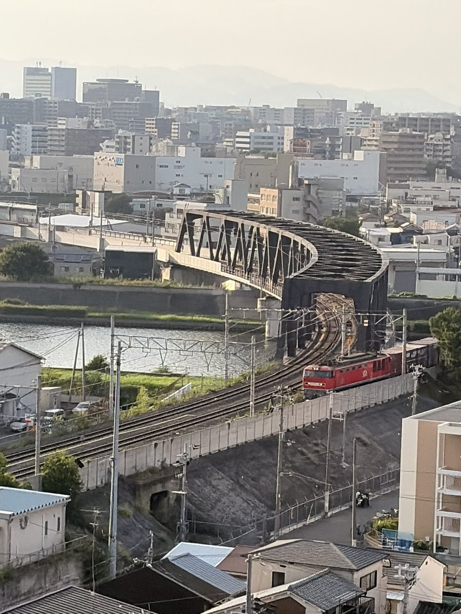senhesheng46947's tweet photo. #夕方 #おおさか東線 #EF510 #貨物列車 #赤
#JR
🌇夕方🚞EF510貨物列車「赤」
🏠〜撮りました🤳今日で8月が終わり🔚明日〜9月🙋♂️
レッツGOGO🛤️ #GOGO https://t.co/fC6BXd3eEv