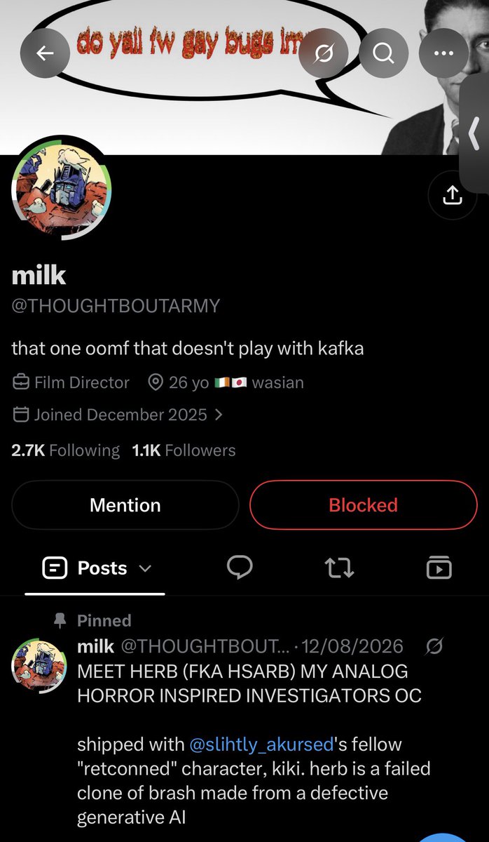 sillypeanutt's tweet photo. TW/suicide 
so just so you guys are aware @THOUGHTBOUTARMY is infact @commontransws yes guy that may have caused the suicide of a child and larped being trans. getting worried coz he says he’s moving account again https://t.co/gPReO4hoK4