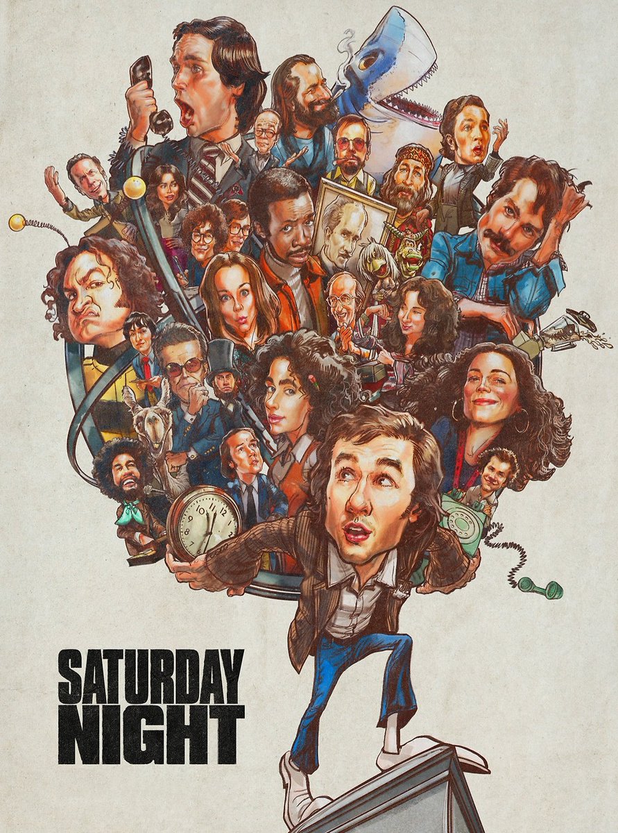 dilanetin1's tweet photo. Now watching: Saturday Night (2024)

At 11:30pm on October 11, 1975, a fearless group of comedians and writers changed television forever. The story unfolds in the 90 minutes before the first Saturday Night Live broadcast. https://t.co/TDxzAeRJN1